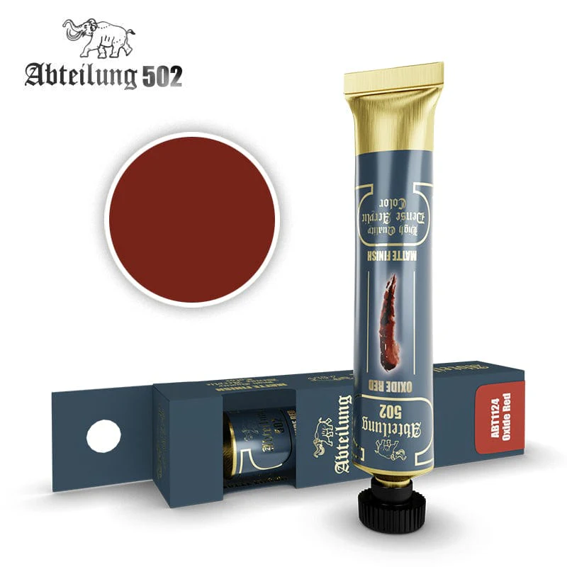 Abteilung 502 High Quality Dense Acrylics -  Oxide Red