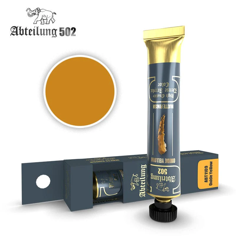 Abteilung 502 High Quality Dense Acrylics -  Oxide Yellow