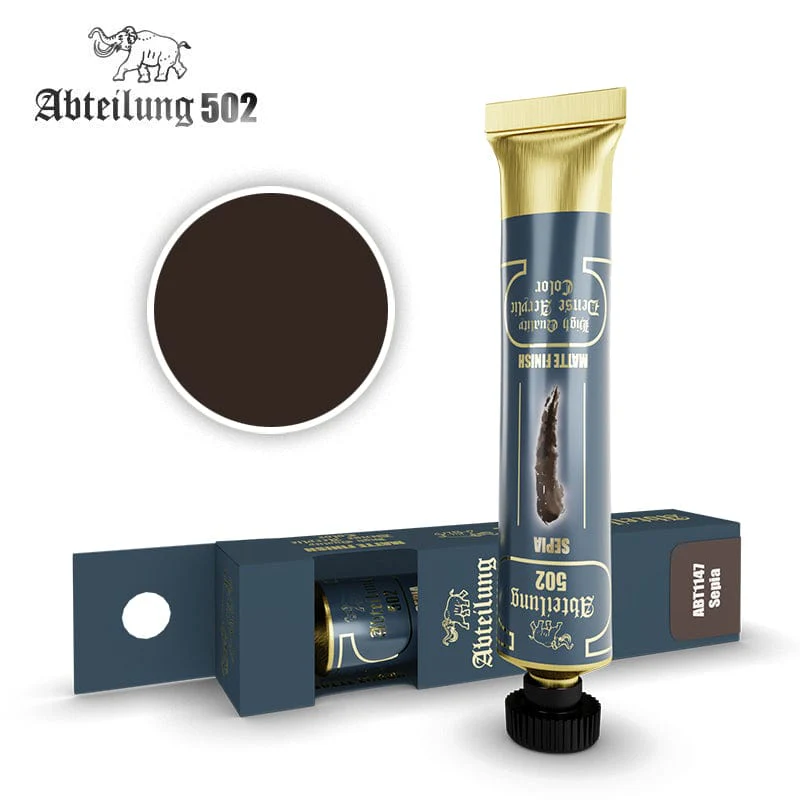 Abteilung 502 High Quality Dense Acrylics -  Sepia