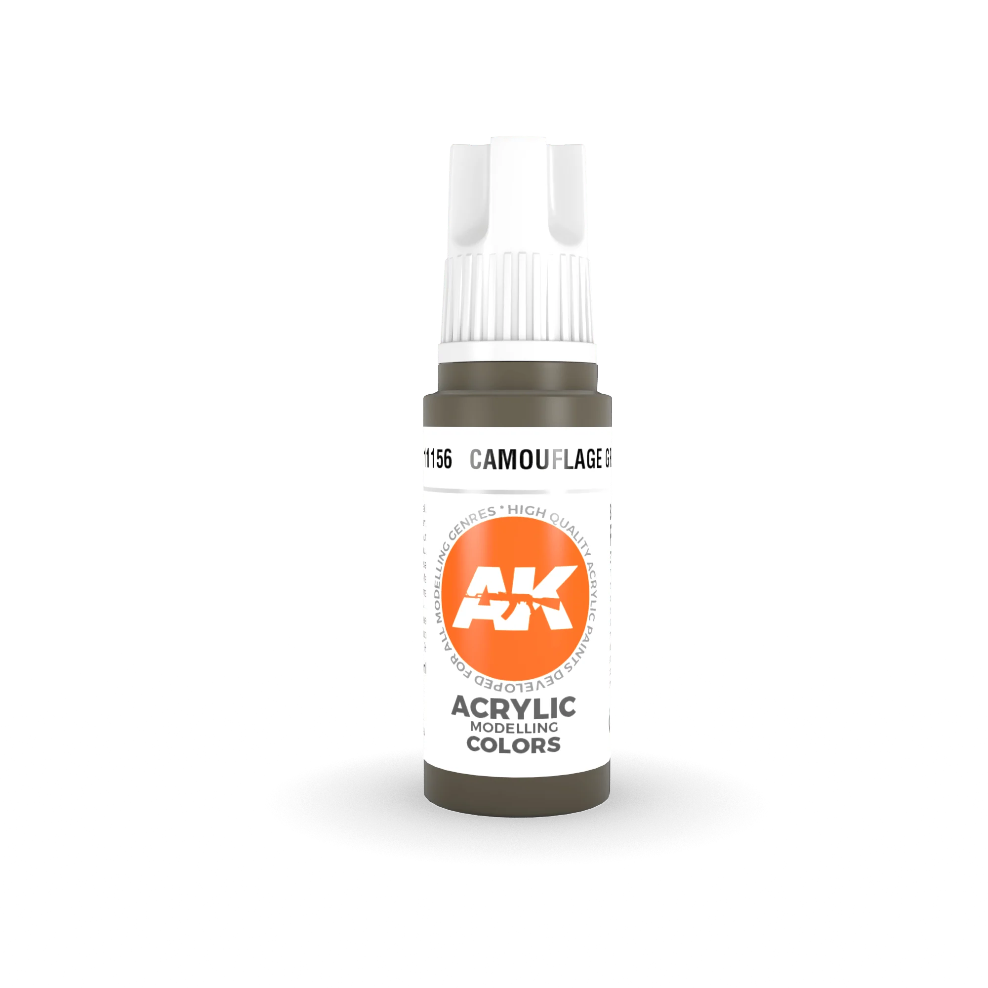 AK Interactive 3rd Gen Acrylics 17ml - Camouflage Green