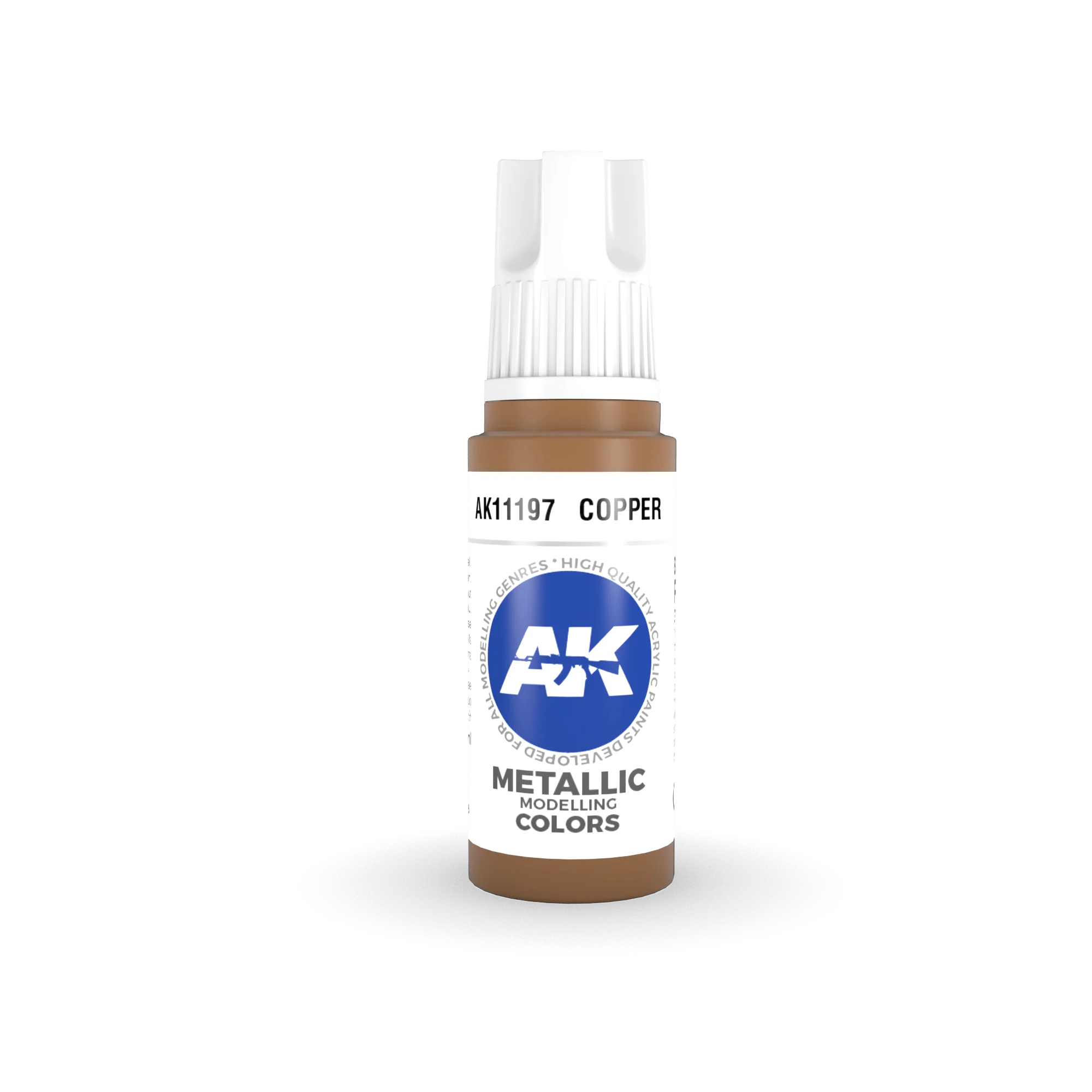 AK Interactive 3rd Gen Acrylics 17ml - Copper