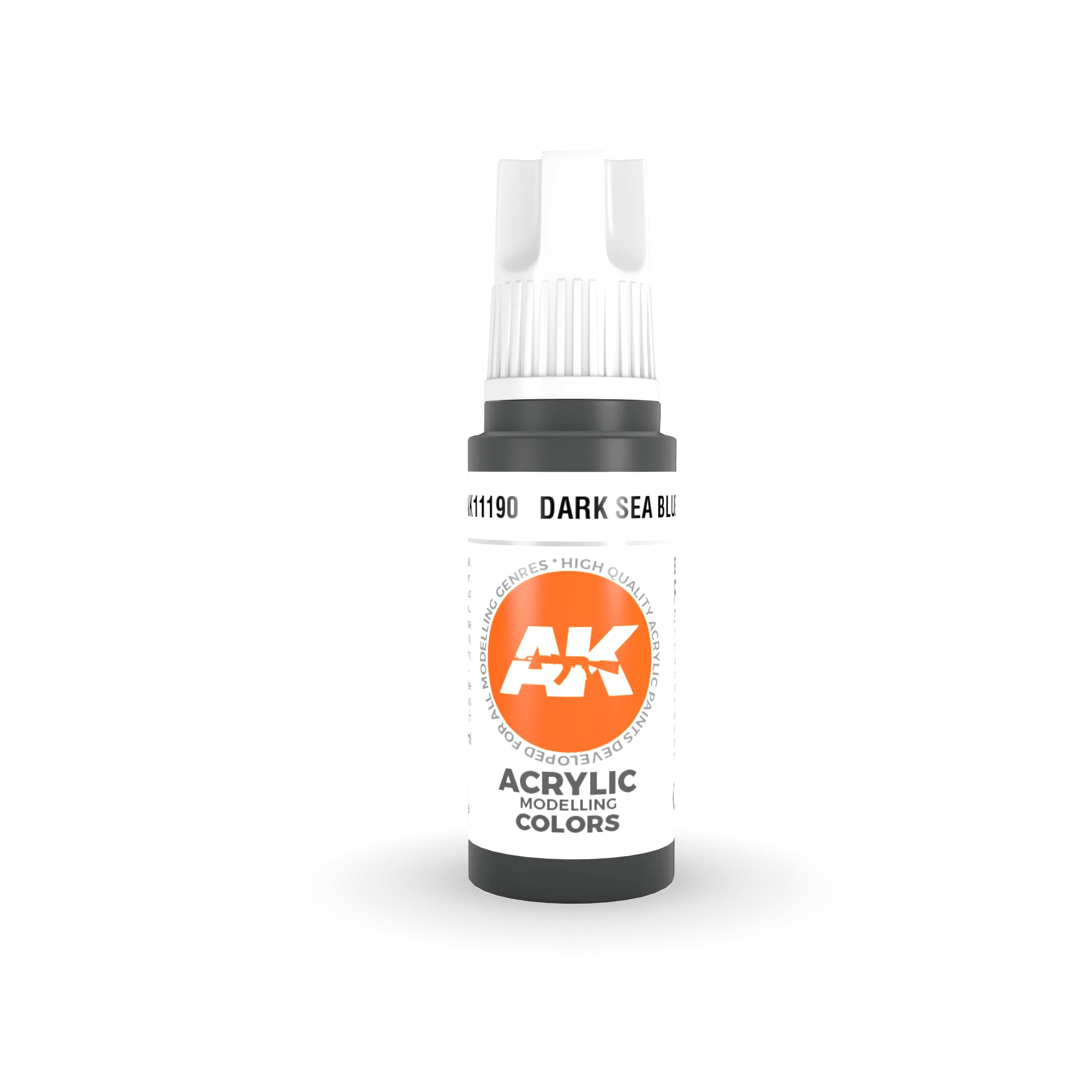 AK Interactive 3rd Gen Acrylics 17ml - Dark Sea Blue