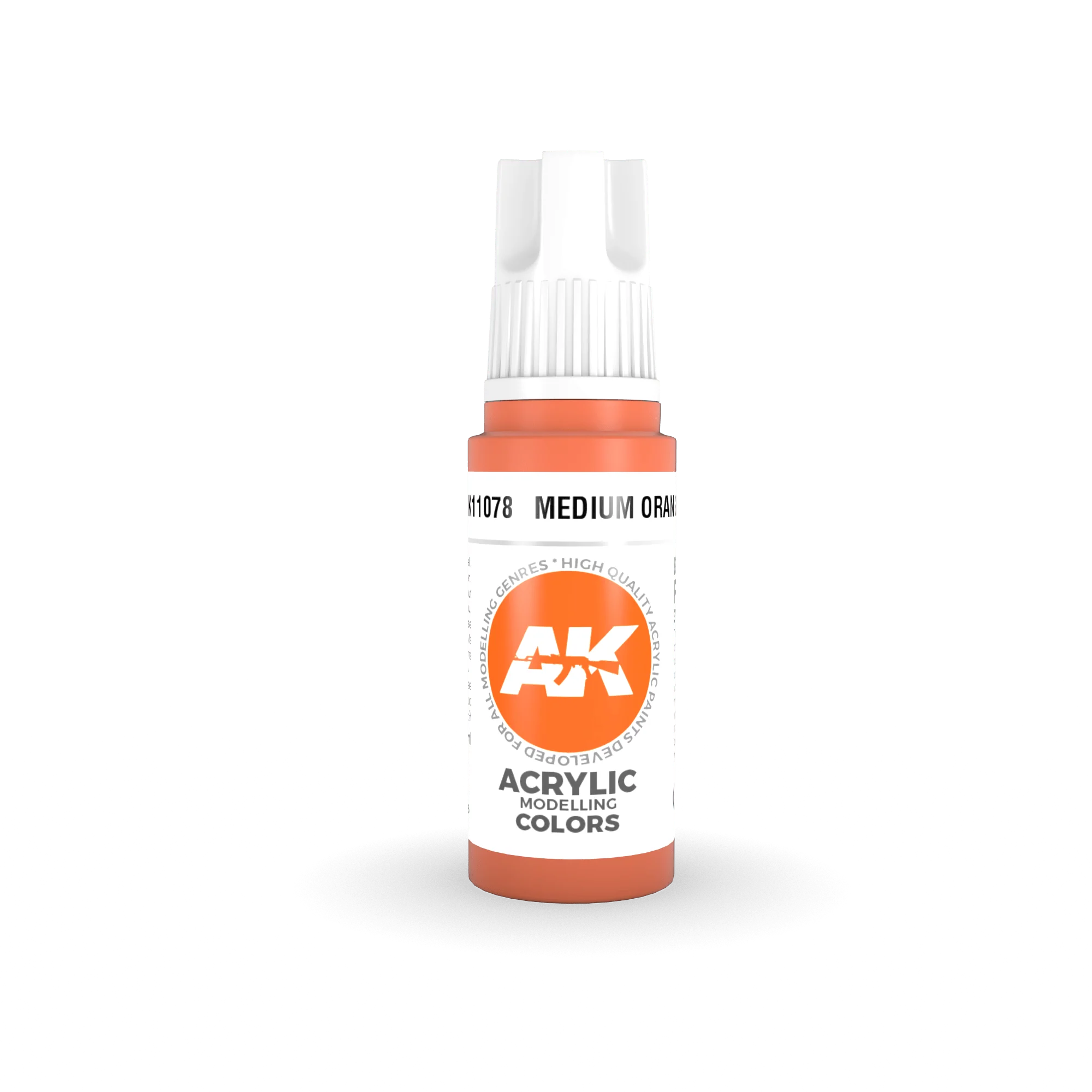AK Interactive 3rd Gen Acrylics 17ml - Medium Orange