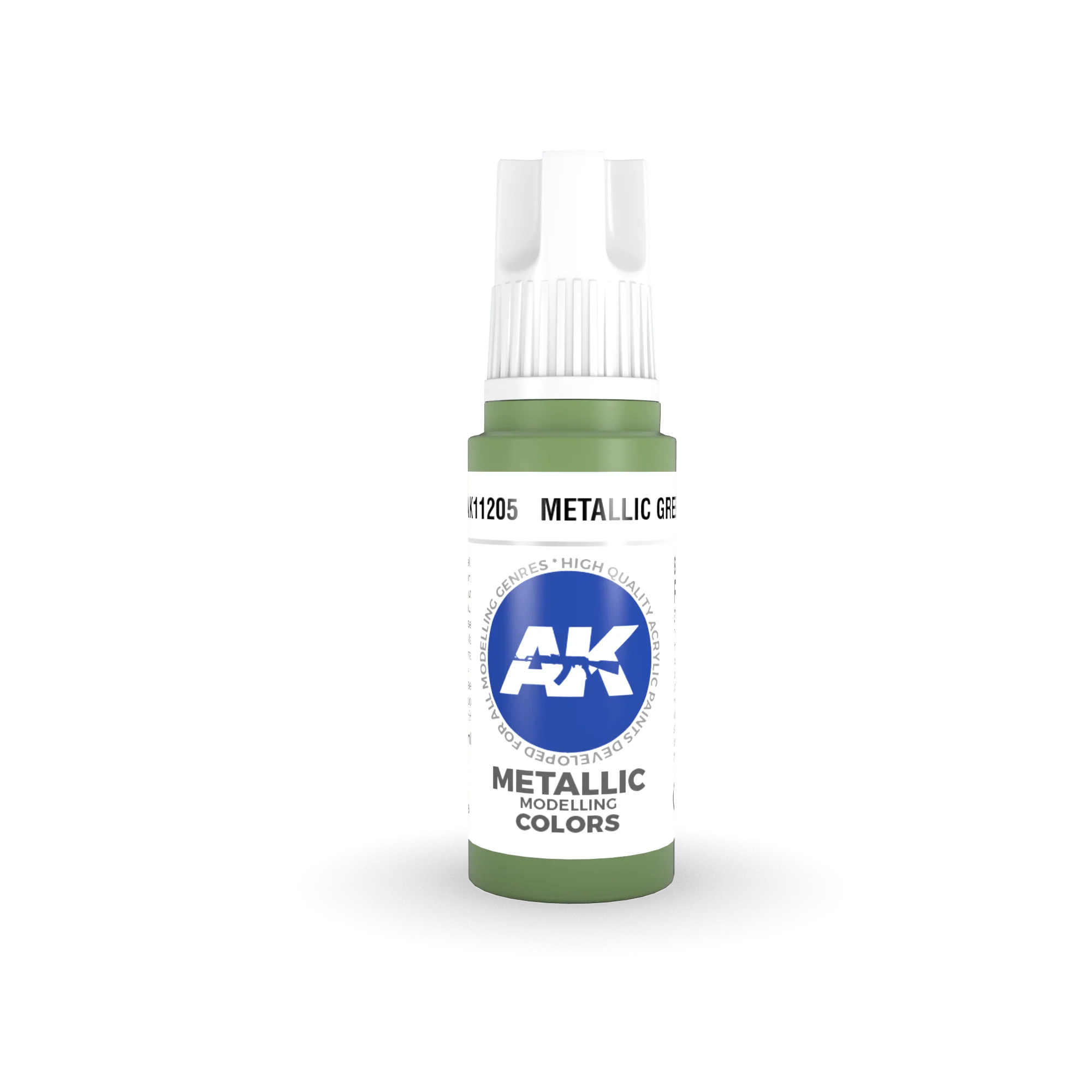 AK Interactive 3rd Gen Acrylics 17ml - Metallic Green