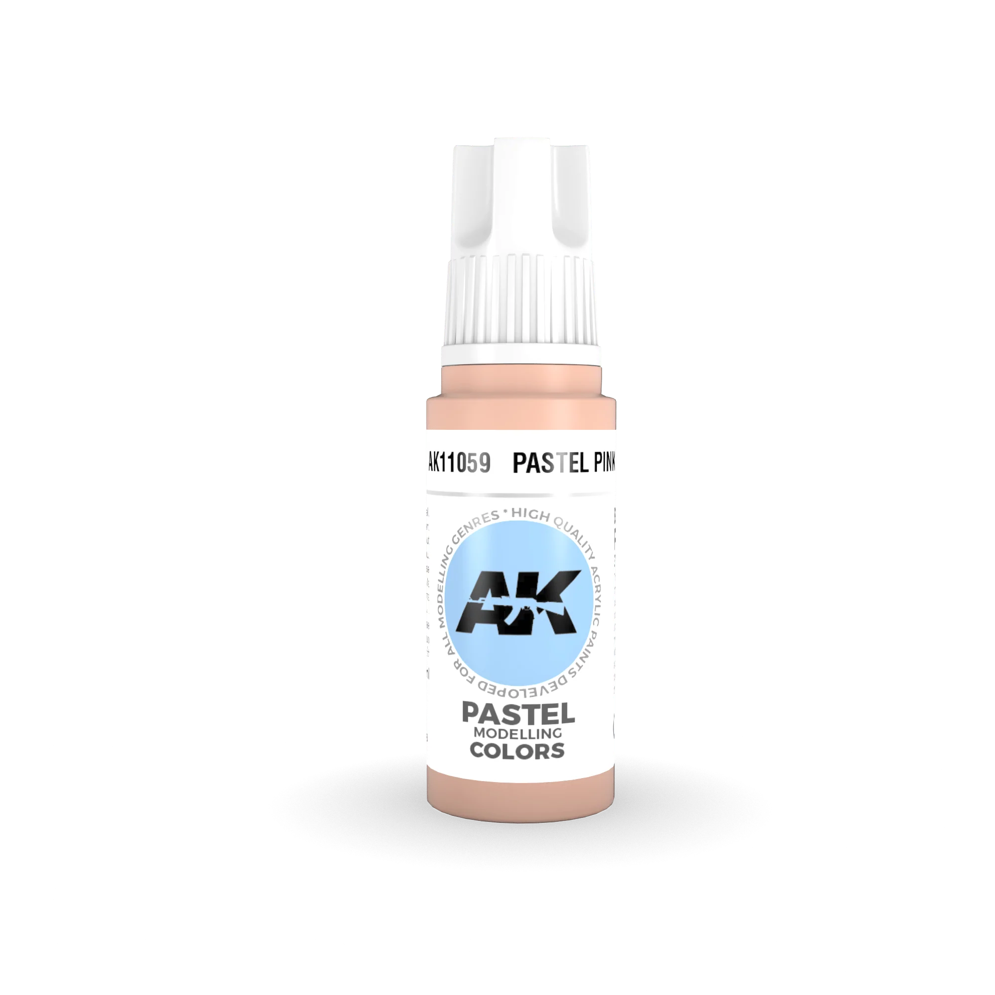 AK Interactive 3rd Gen Acrylics 17ml - Pastel Pink