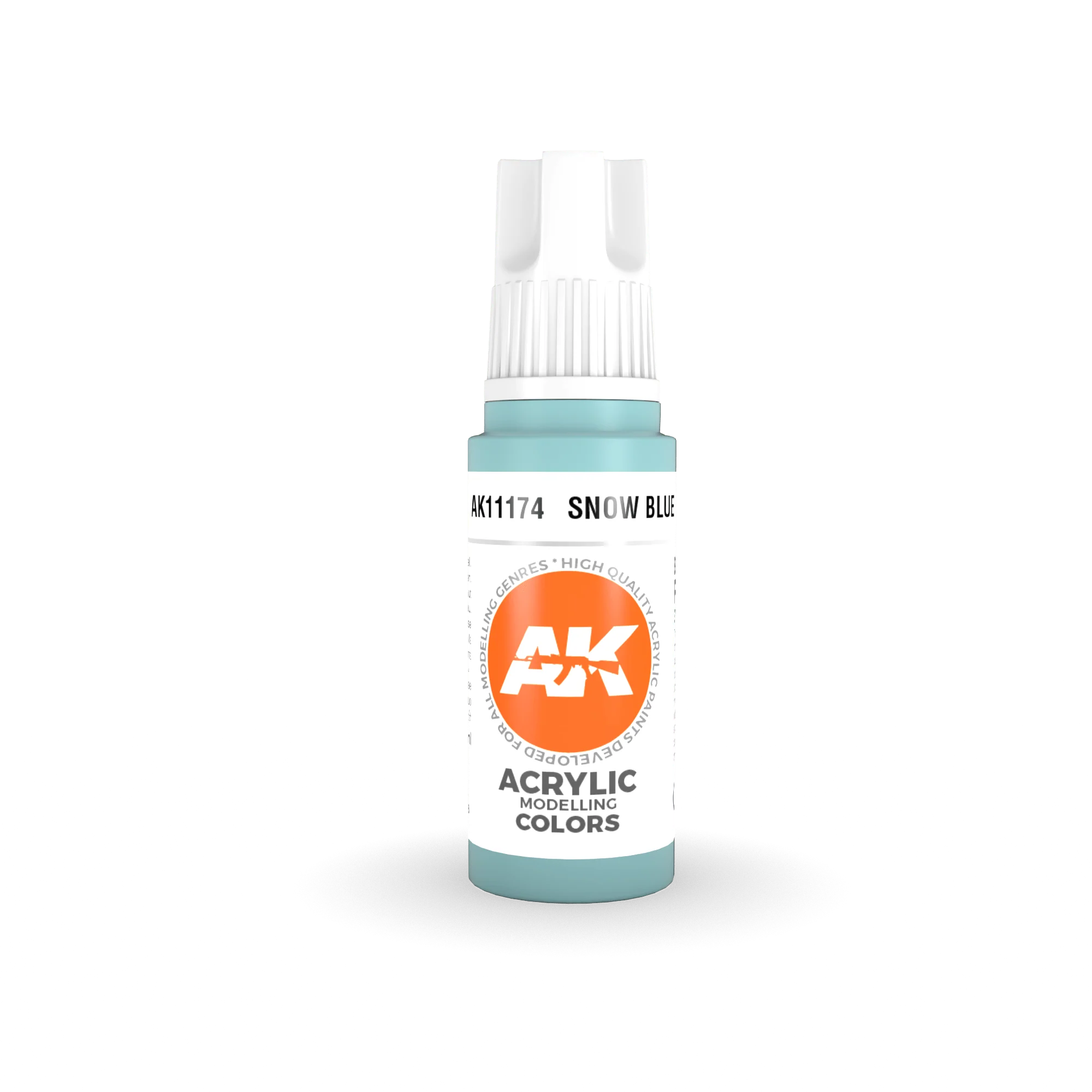 AK Interactive 3rd Gen Acrylics 17ml - Snow Blue