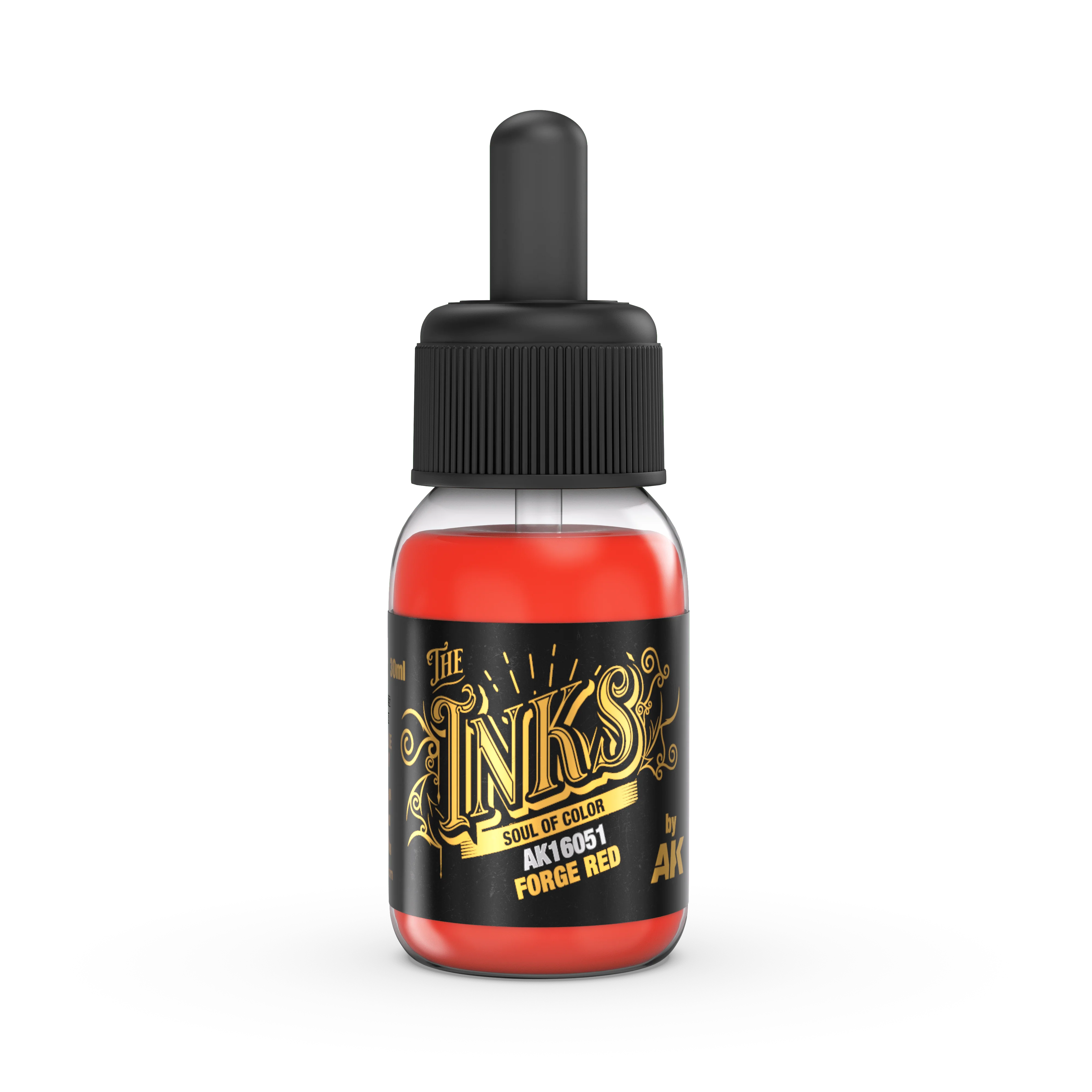 AK Interactive Acrylic Inks 30ml - Forge Red