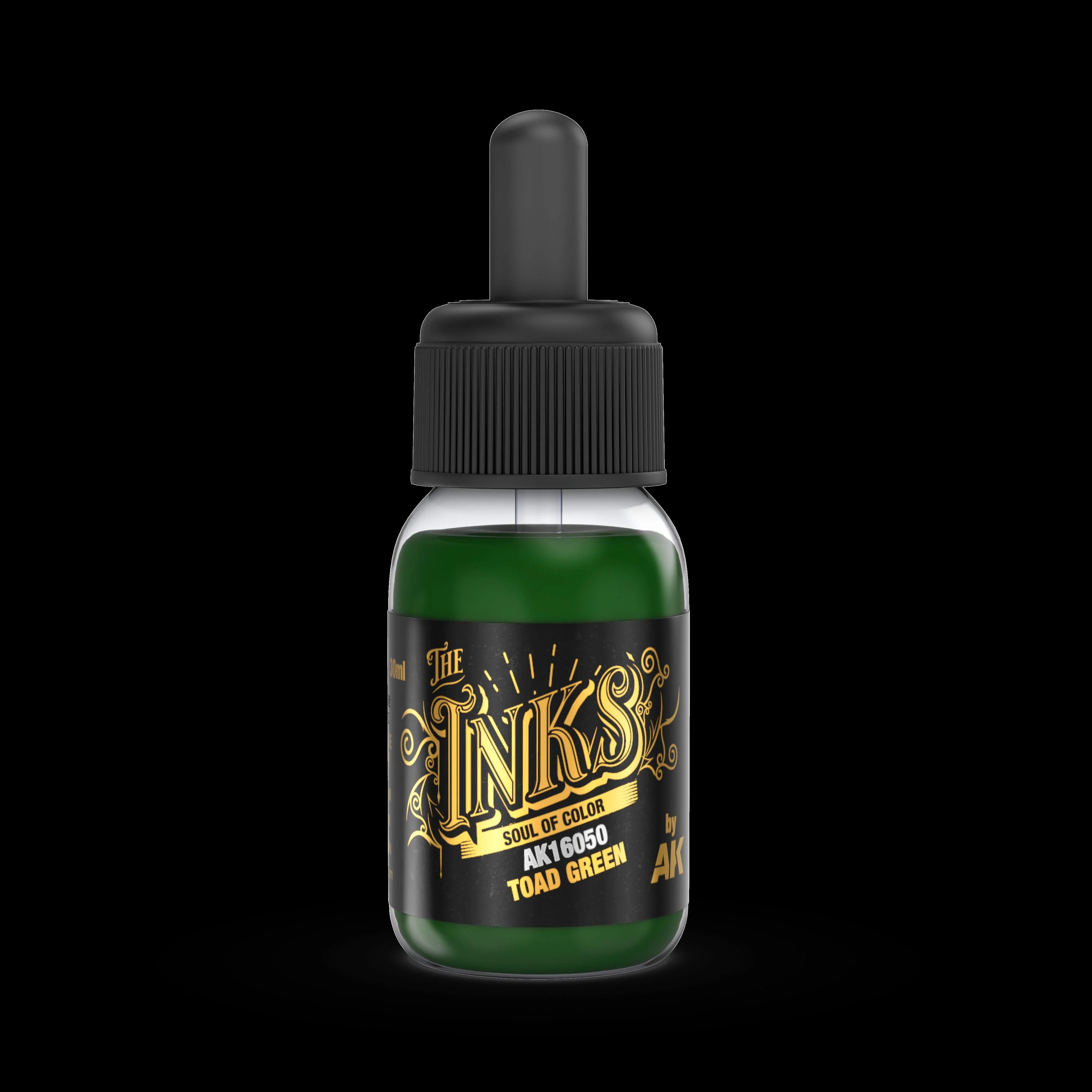 AK Interactive Acrylic Inks 30ml - Toad Green