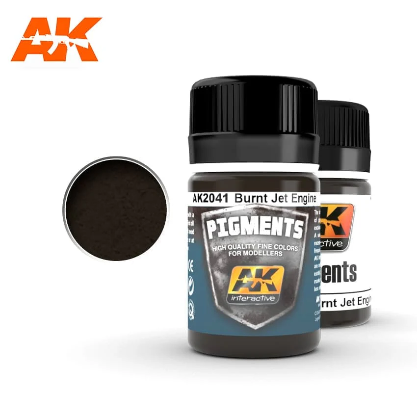 AK Interactive Burnt Jet Engine Pigments