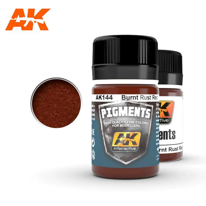AK Interactive Burnt Rust Red Pigments