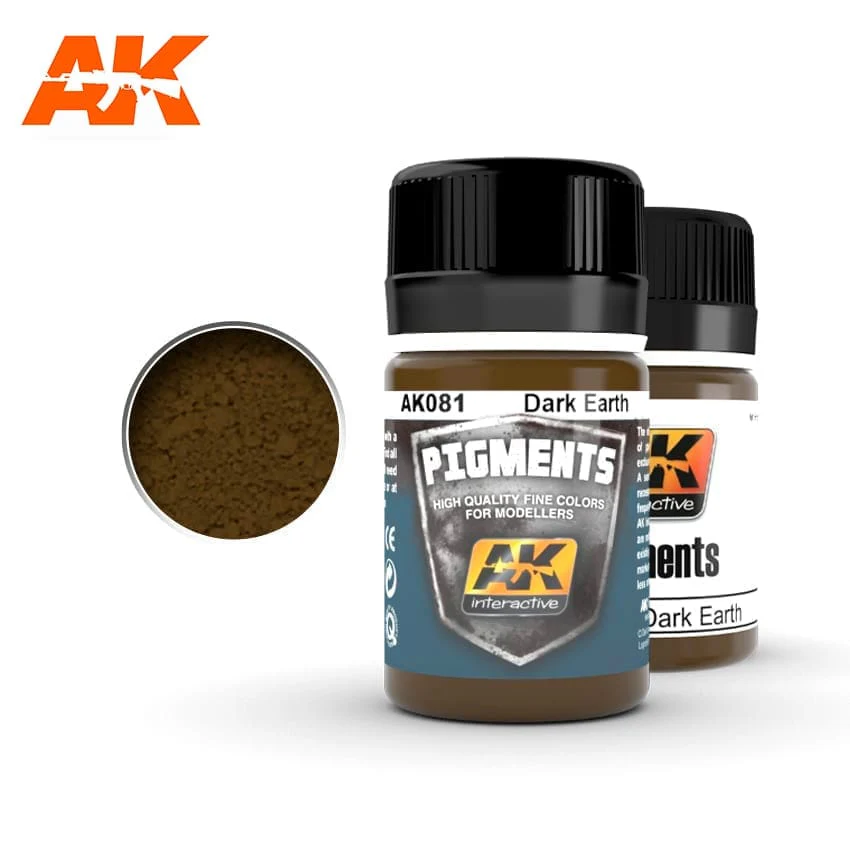 AK Interactive Dark Earth Pigments