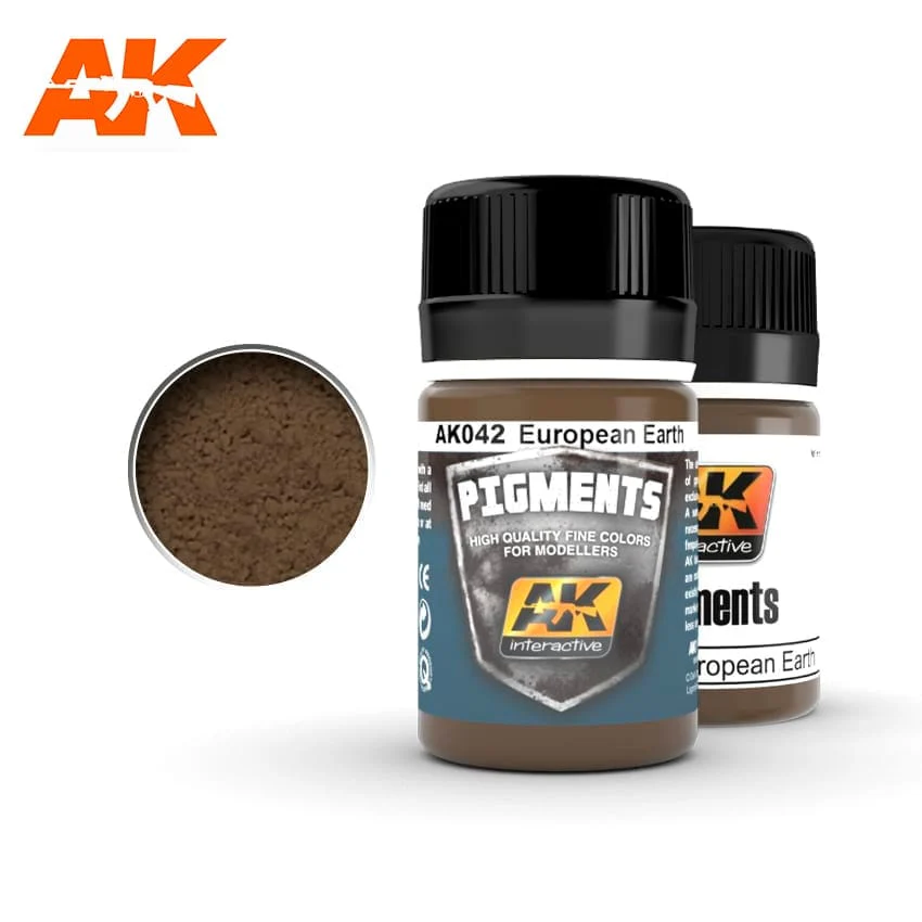 AK Interactive Europe Earth Pigments
