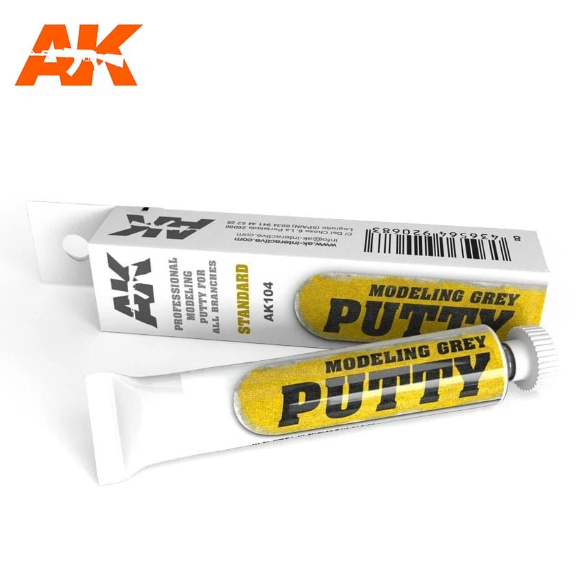 AK Interactive Modeling Grey Putty - 20ml