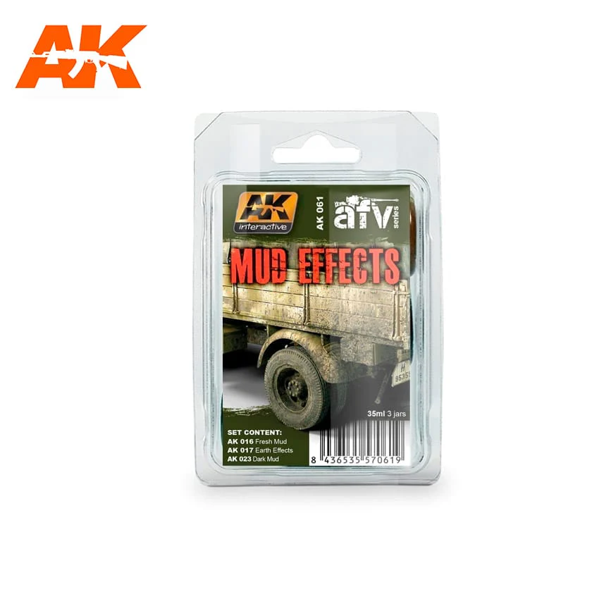 AK Interactive Mud Effects Set