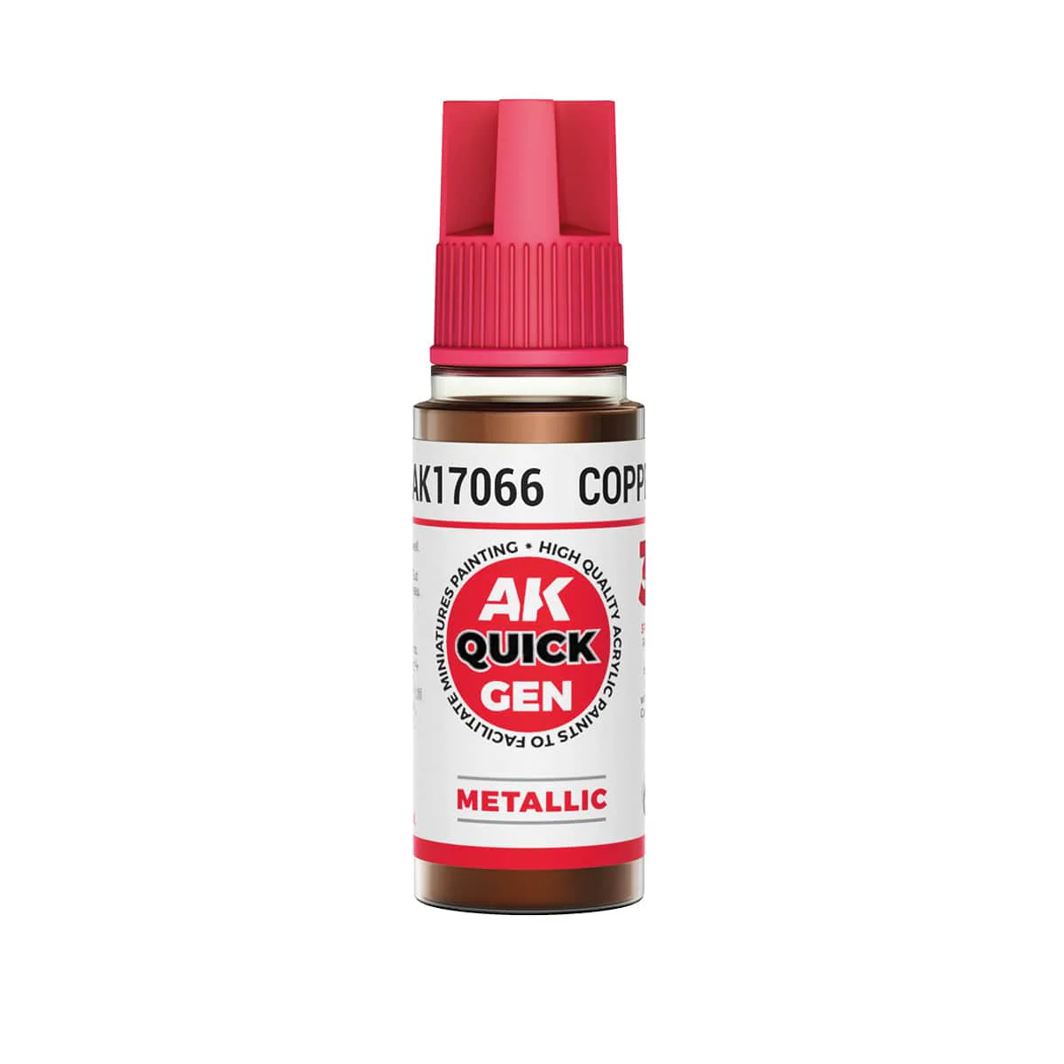 AK Interactive Quick Gen Acrylics 18ml - Copper