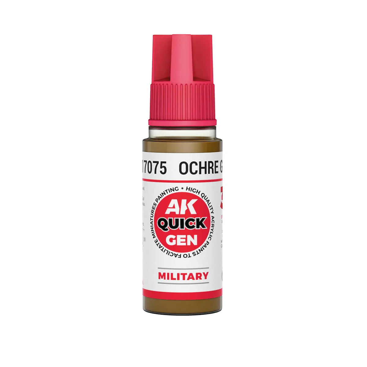 AK Interactive Quick Gen Acrylics 18ml - Ochre Green