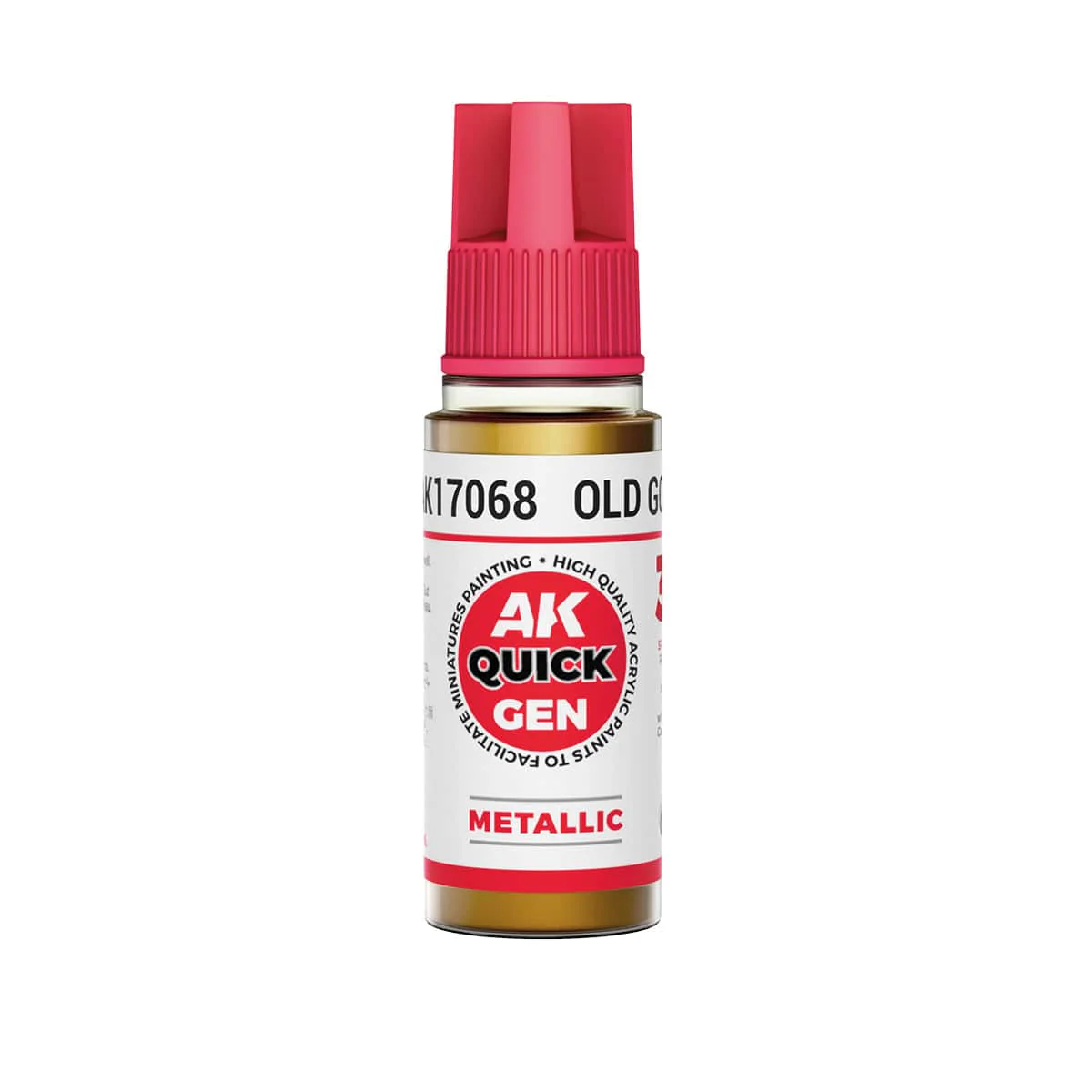 AK Interactive Quick Gen Acrylics 18ml - Old Gold