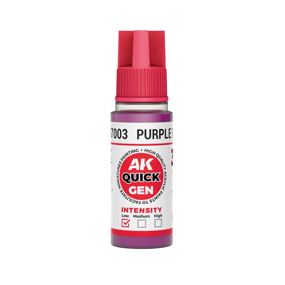 AK Interactive Quick Gen Acrylics 18ml - Purple Flesh