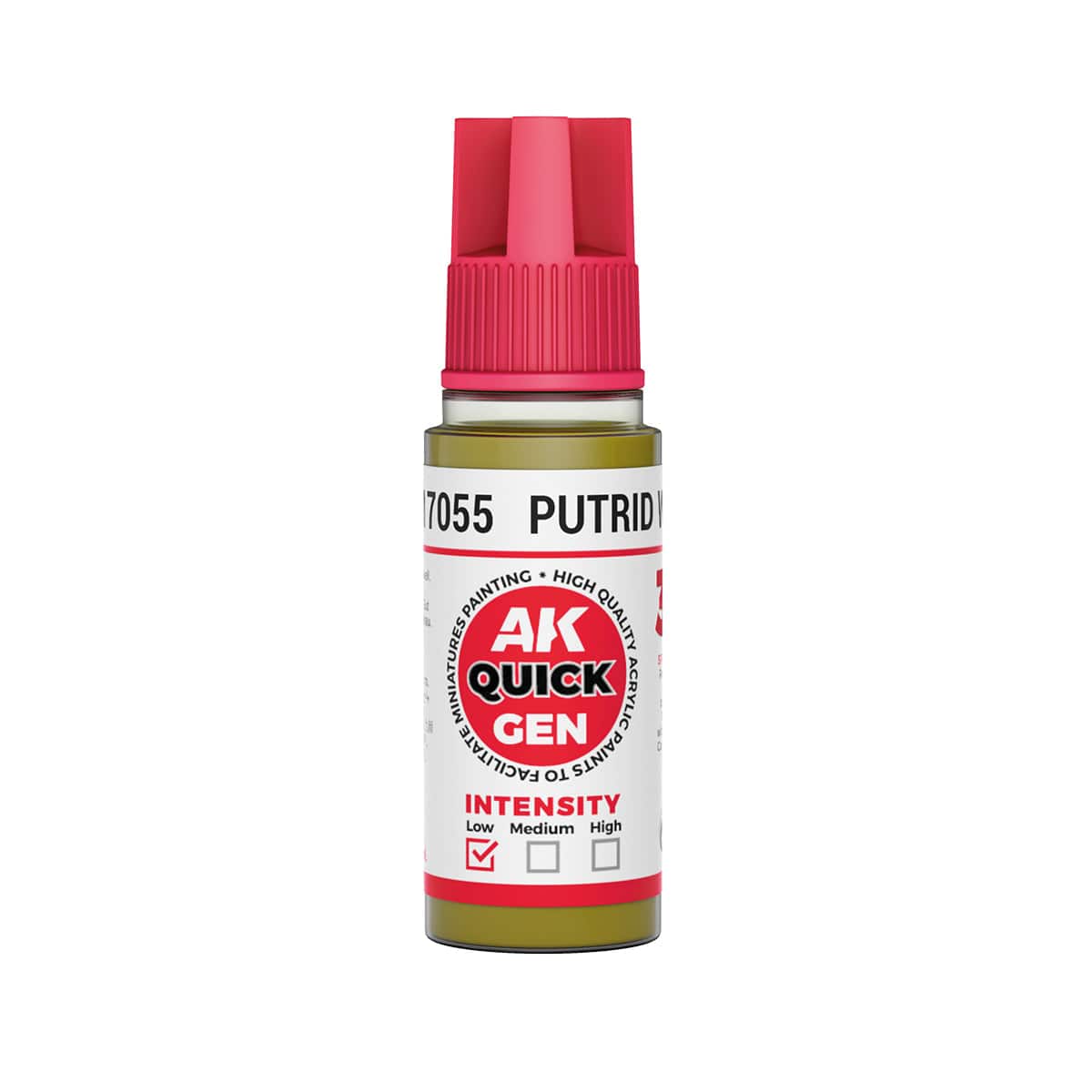 AK Interactive Quick Gen Acrylics 18ml - Putrid White