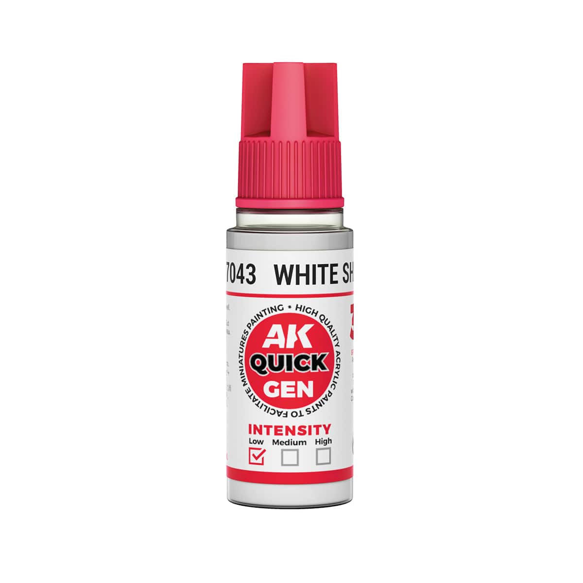 AK Interactive Quick Gen Acrylics 18ml - White Shadow