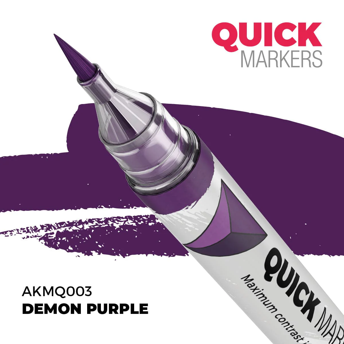 AK Interactive Quick Marker - Demon Purple