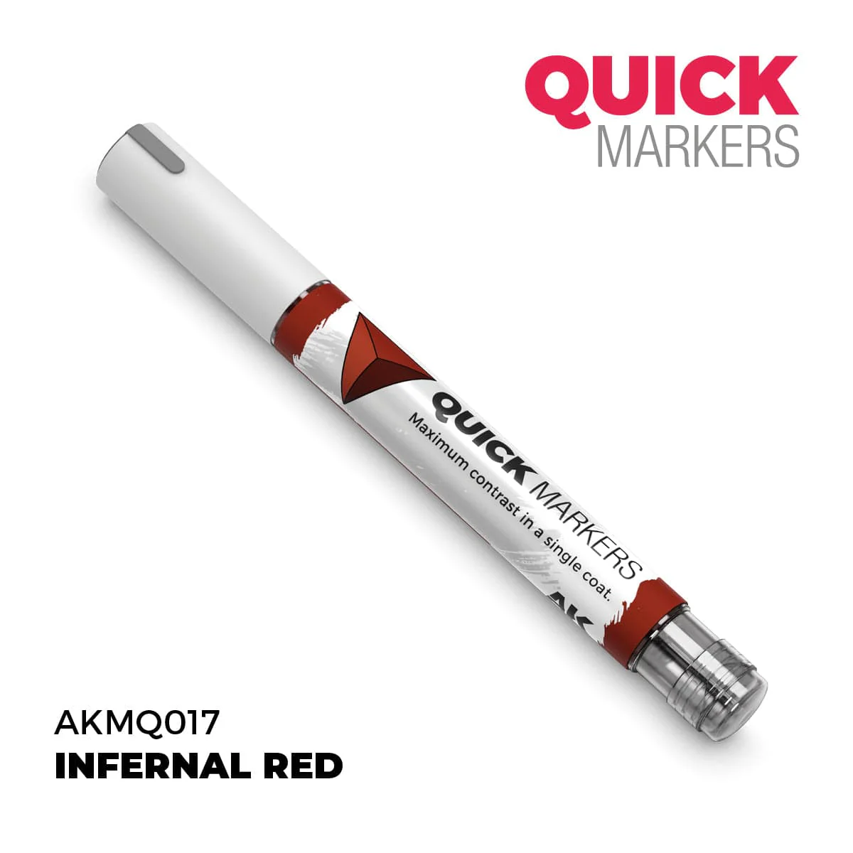 AK Interactive Quick Marker - Infernal Red - Image 2