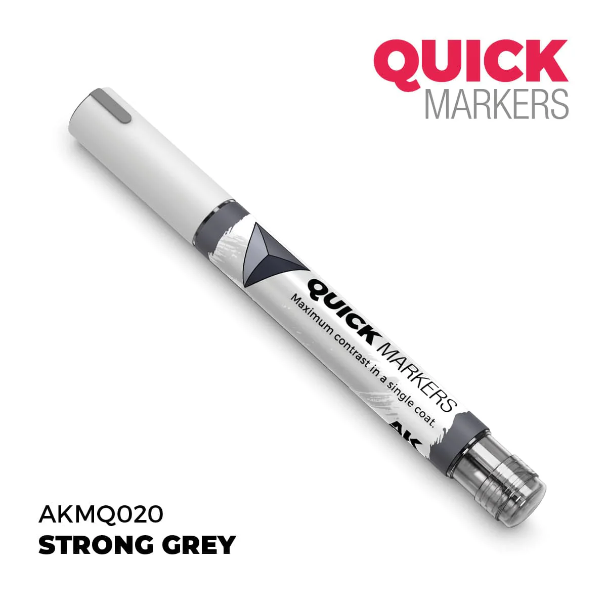 AK Interactive Quick Marker - Strong Grey - Image 2