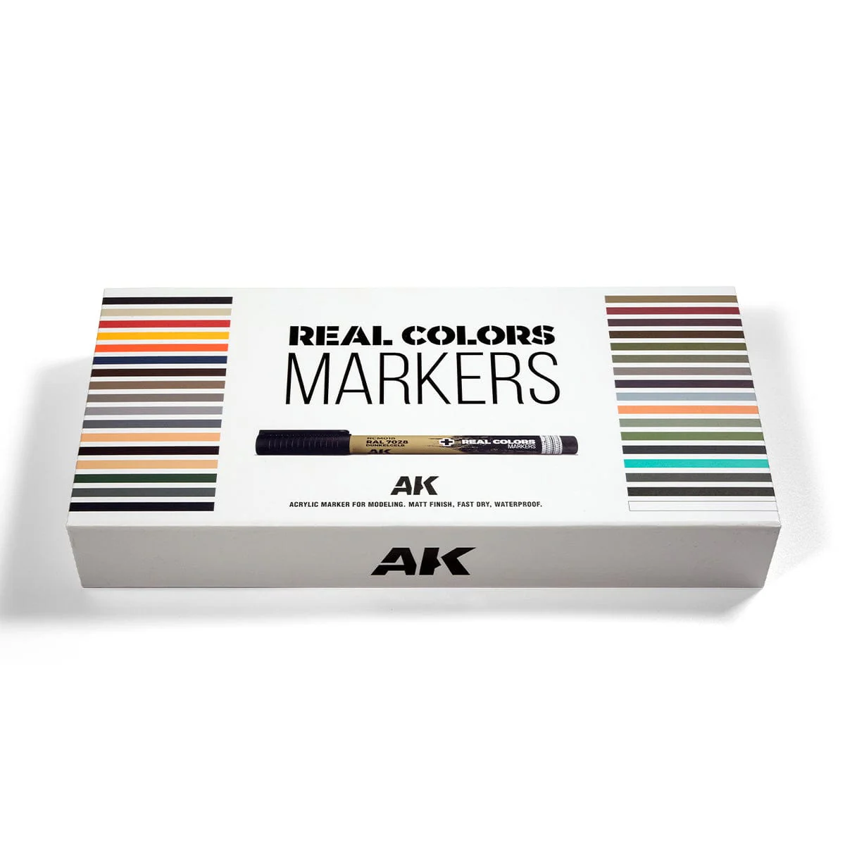 AK Interactive Real Colors Markers full kit - 34 colors