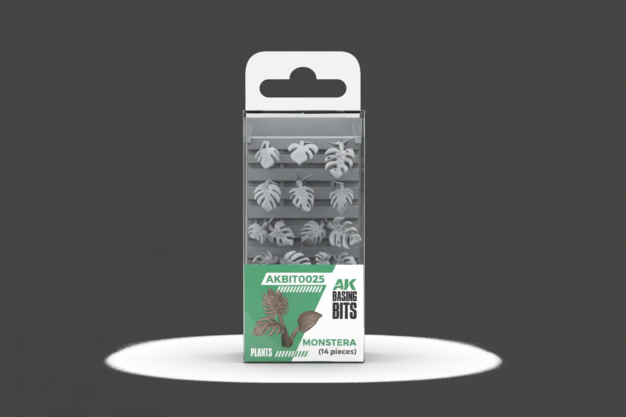 AK Interactive Resin Basing Bits - Monstera
