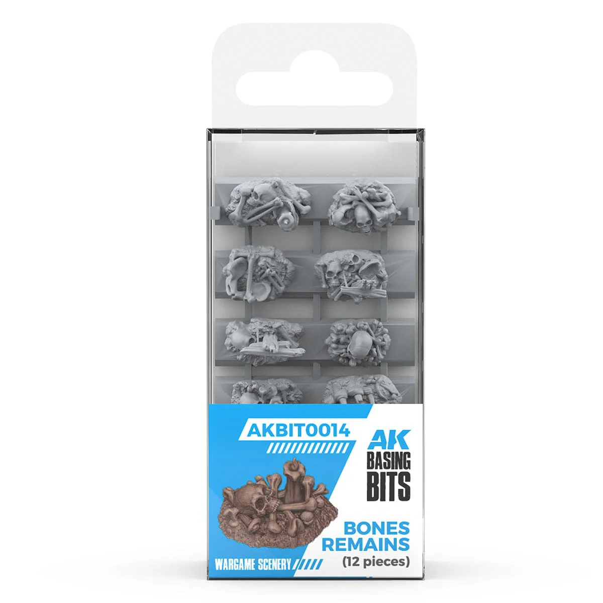 AK Interactive Resin Basing Set - Bones Remains
