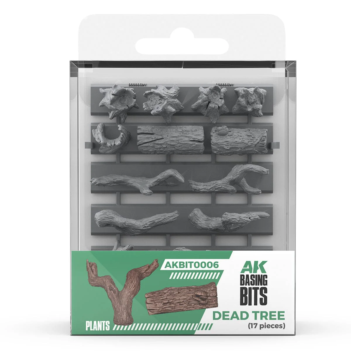 AK Interactive Resin Basing Set - Dead Tree Basing