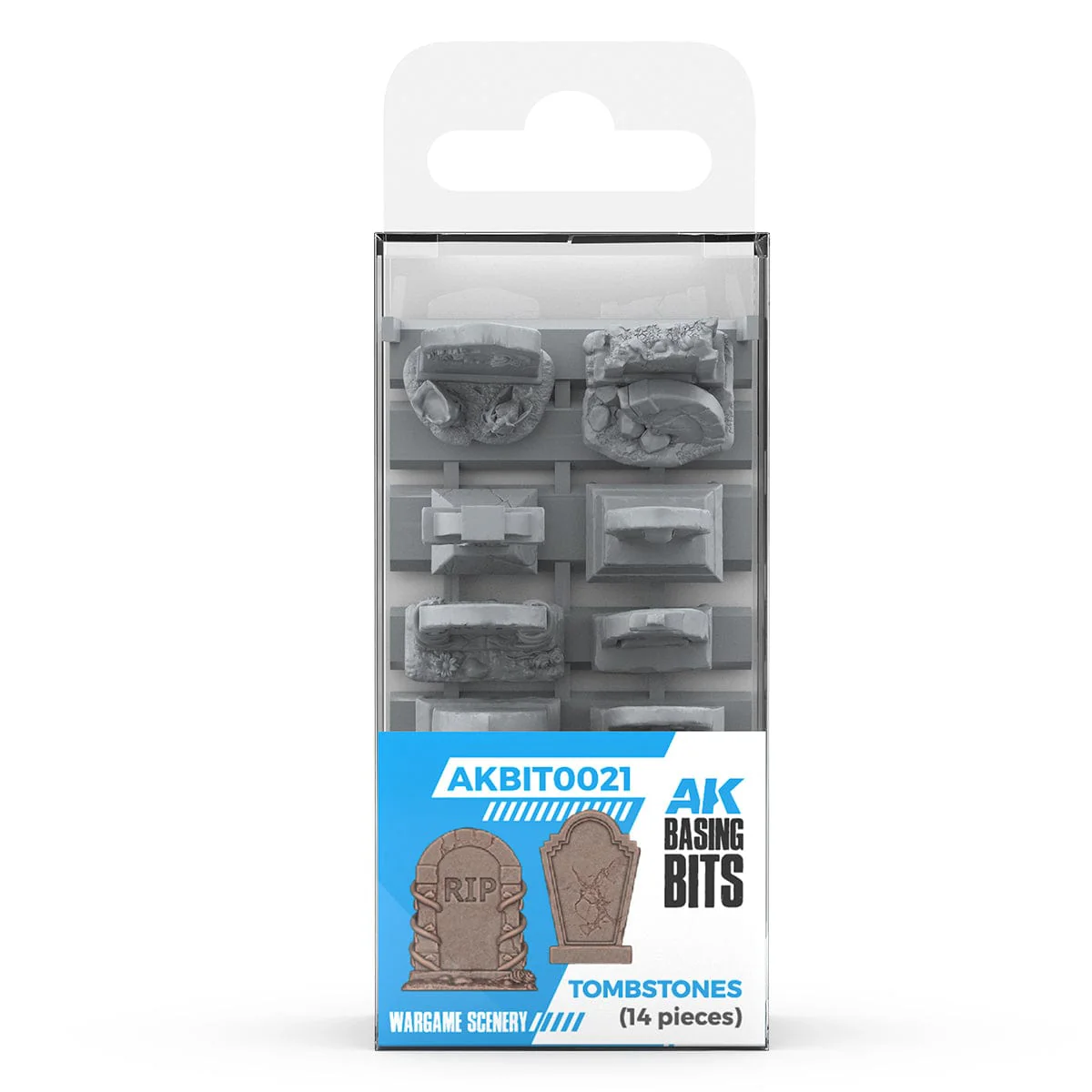 AK Interactive Resin Basing Set - Tombstones