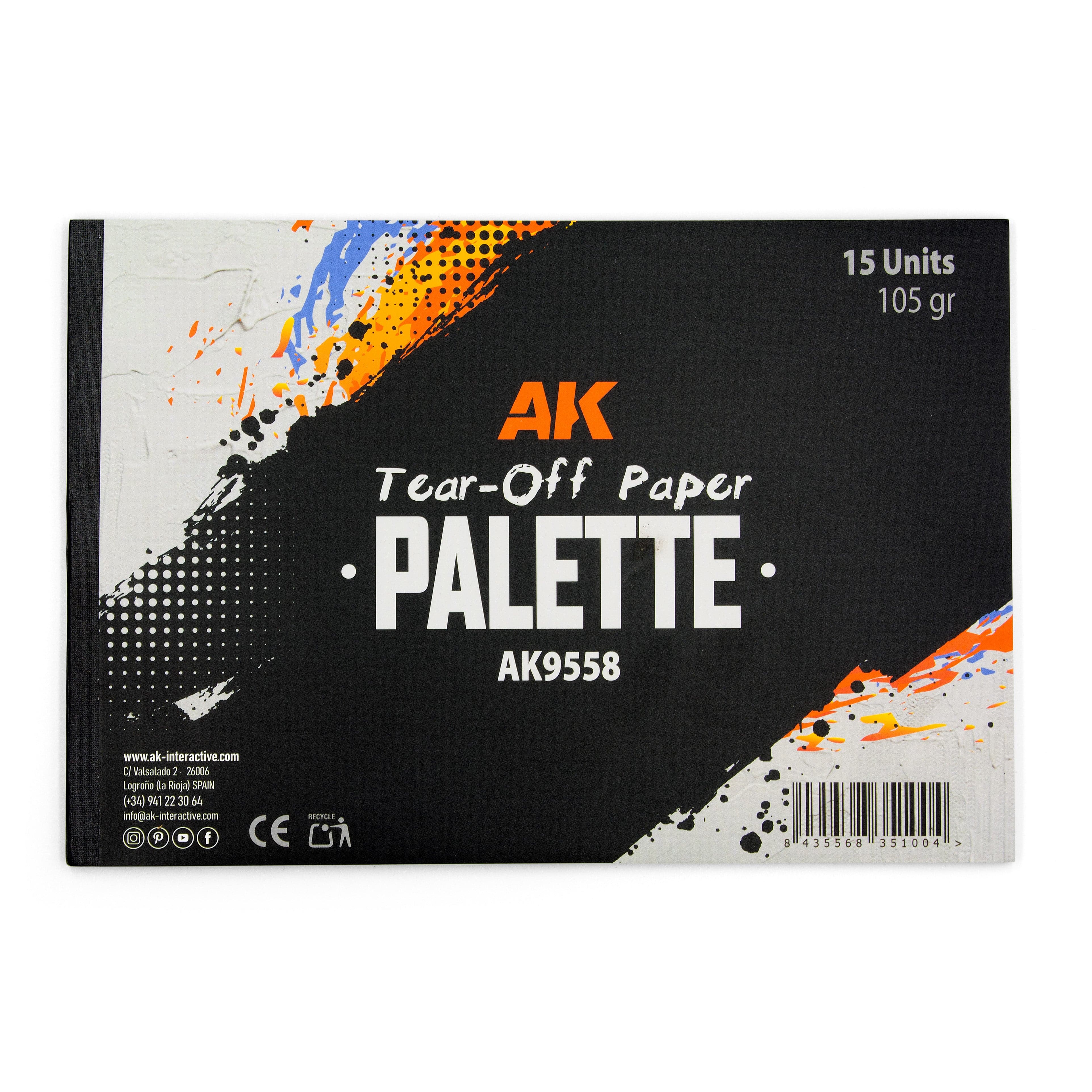 AK interactive Tear-Off Palette