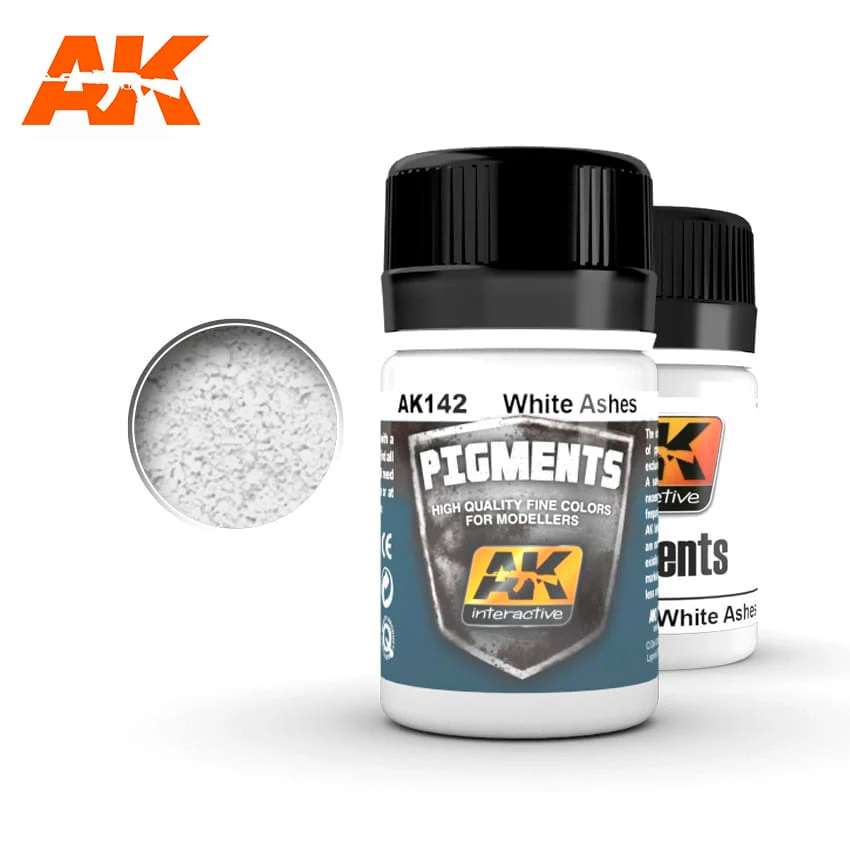 AK Interactive White Ashes Pigments 35ml