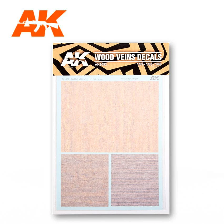 AK Interactive Wood Veins Decals