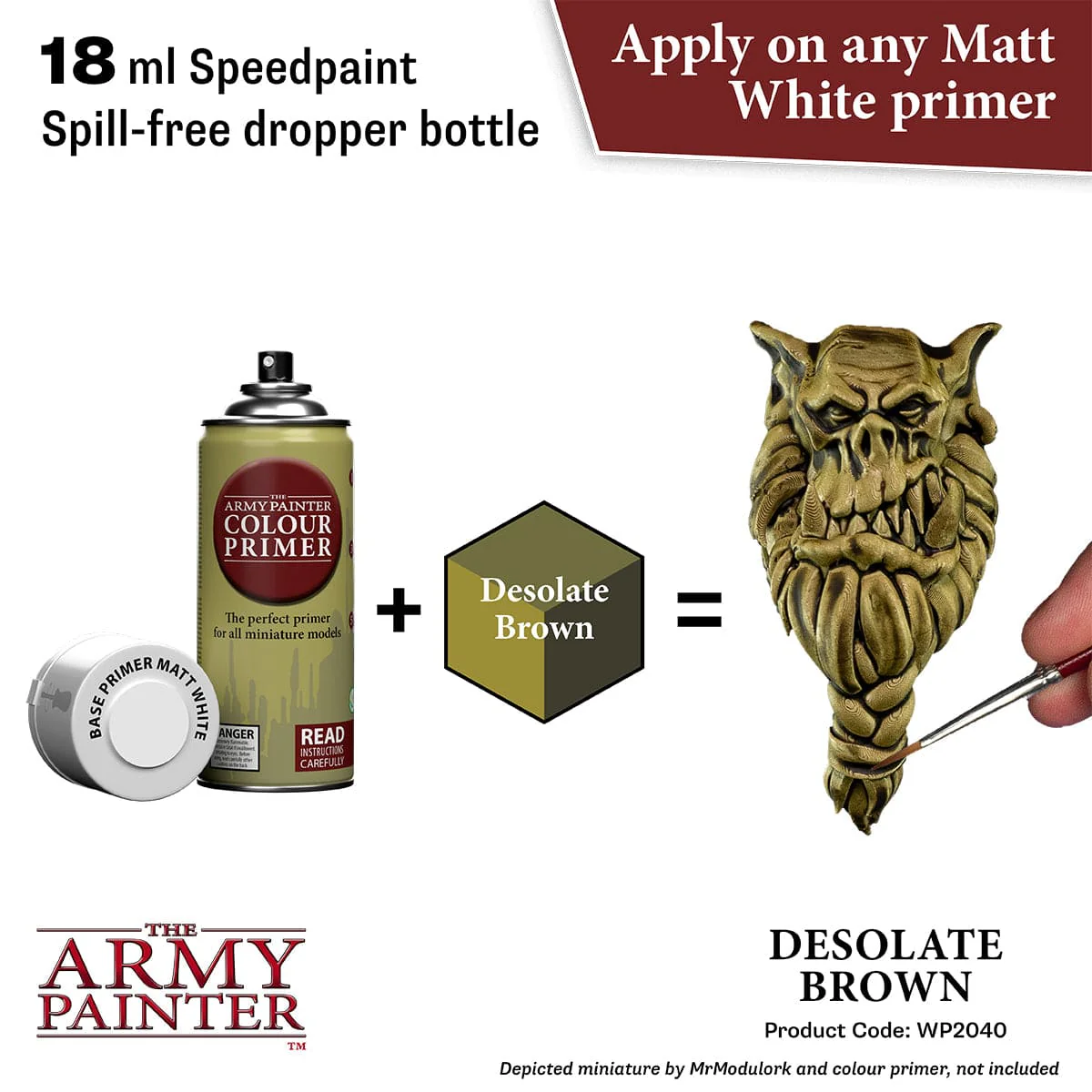 Army Painter Speedpaint 18ml - Desolate Brown - Image 2