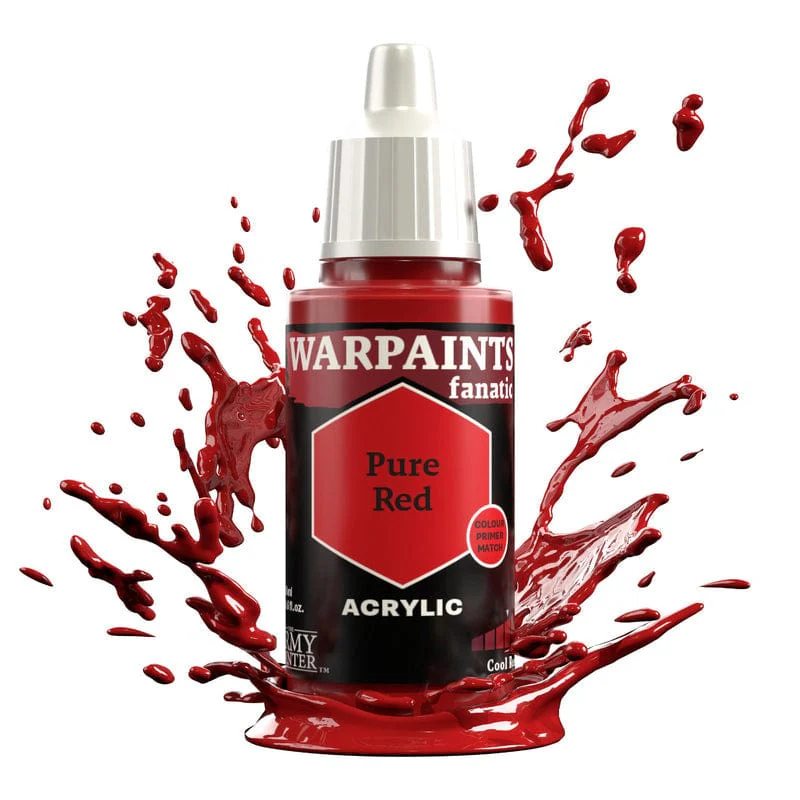 Army Painter Warpaints Fanatic 18ml- Pure Red