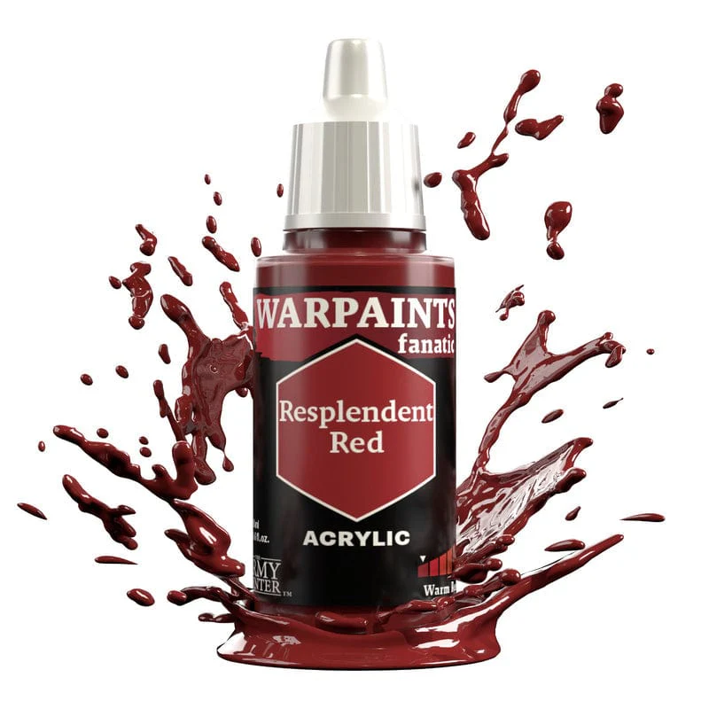 Army Painter Warpaints Fanatic 18ml- Resplendent Red