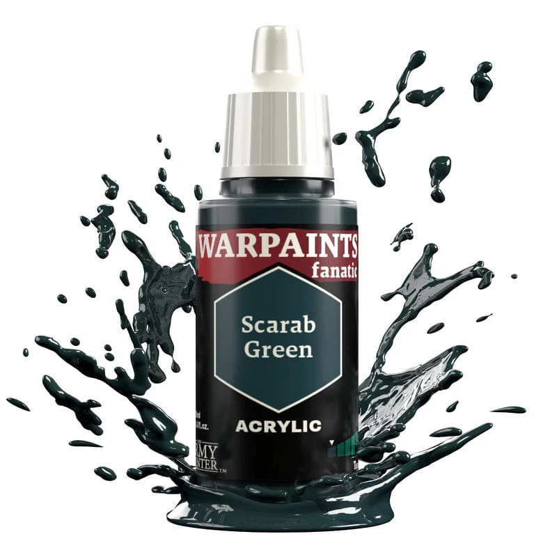 Army Painter Warpaints Fanatic 18ml- Scarab Green