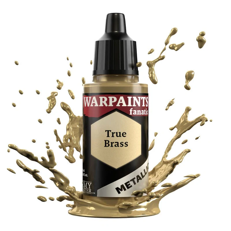 Army Painter Warpaints Fanatic Metallics 18ml- True Brass