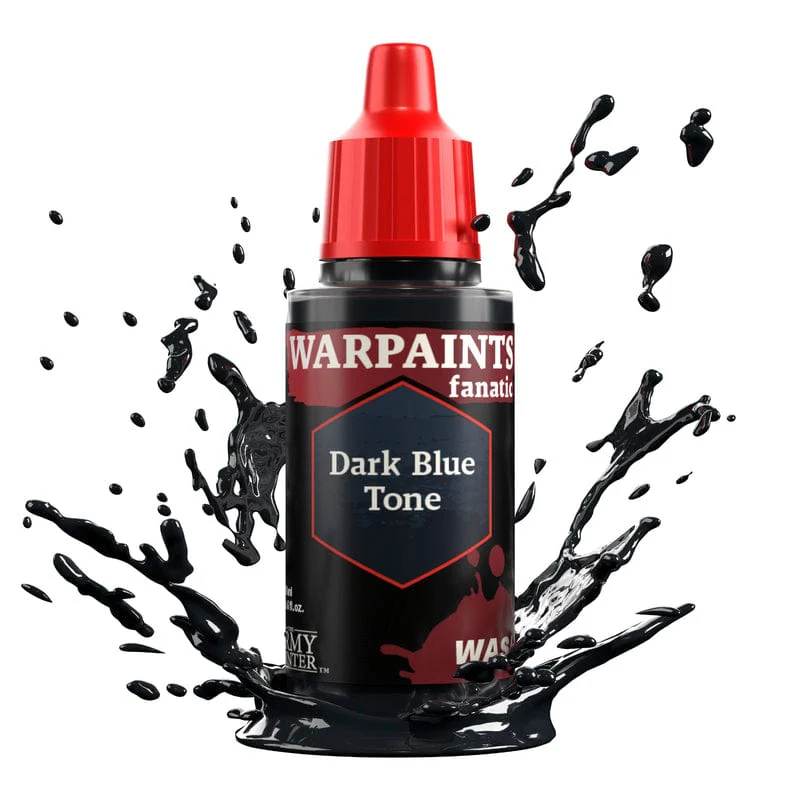 Army Painter Warpaints Fanatic Wash 18ml- Dark Blue Tone