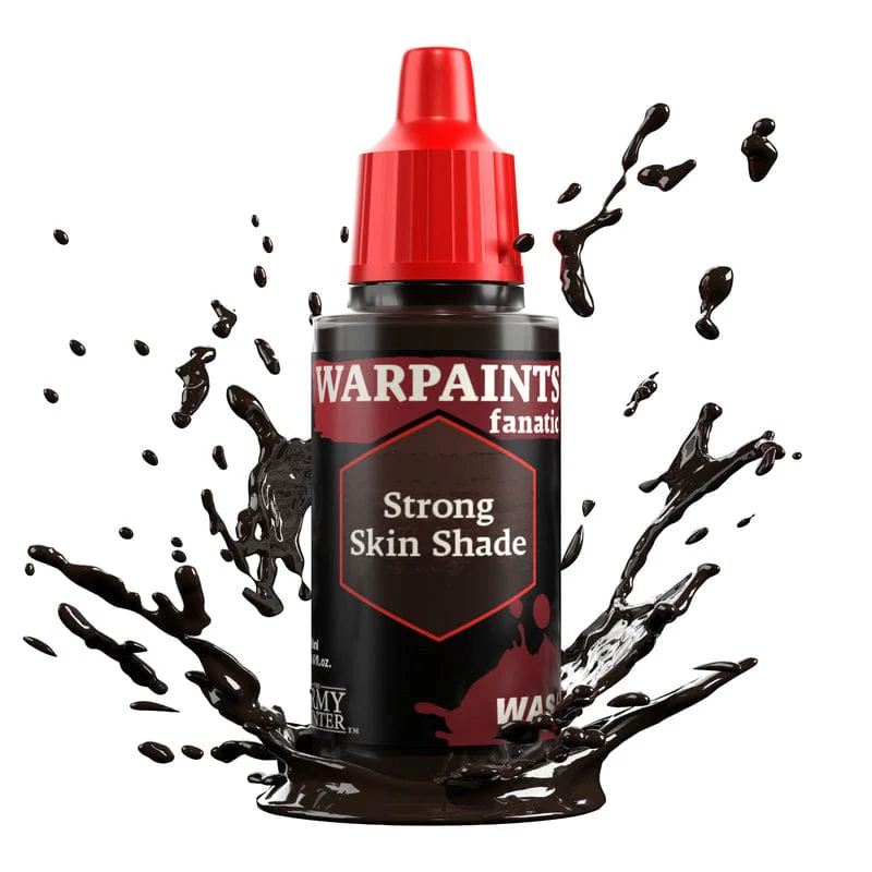 Army Painter Warpaints Fanatic Wash 18ml- Strong Skin Shade