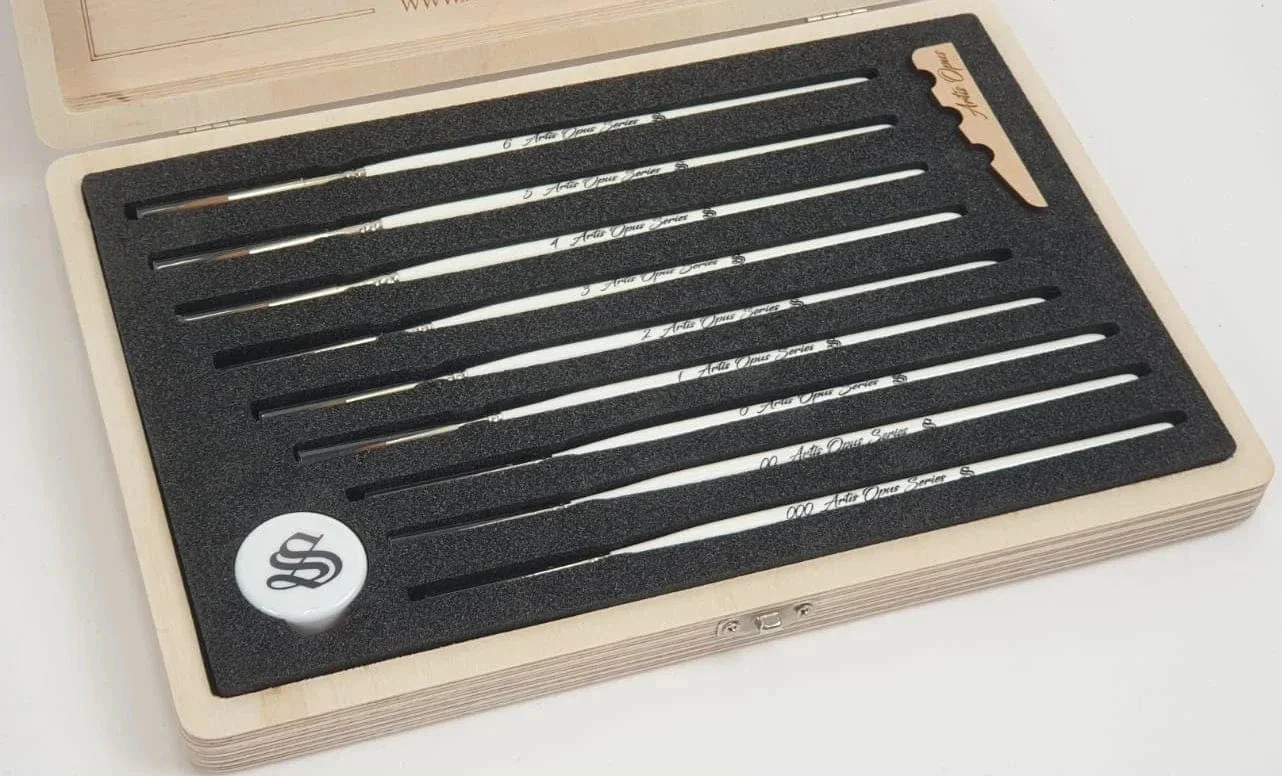 Artis Opus Series S - COMPLETE Brush Set (9-brushes)