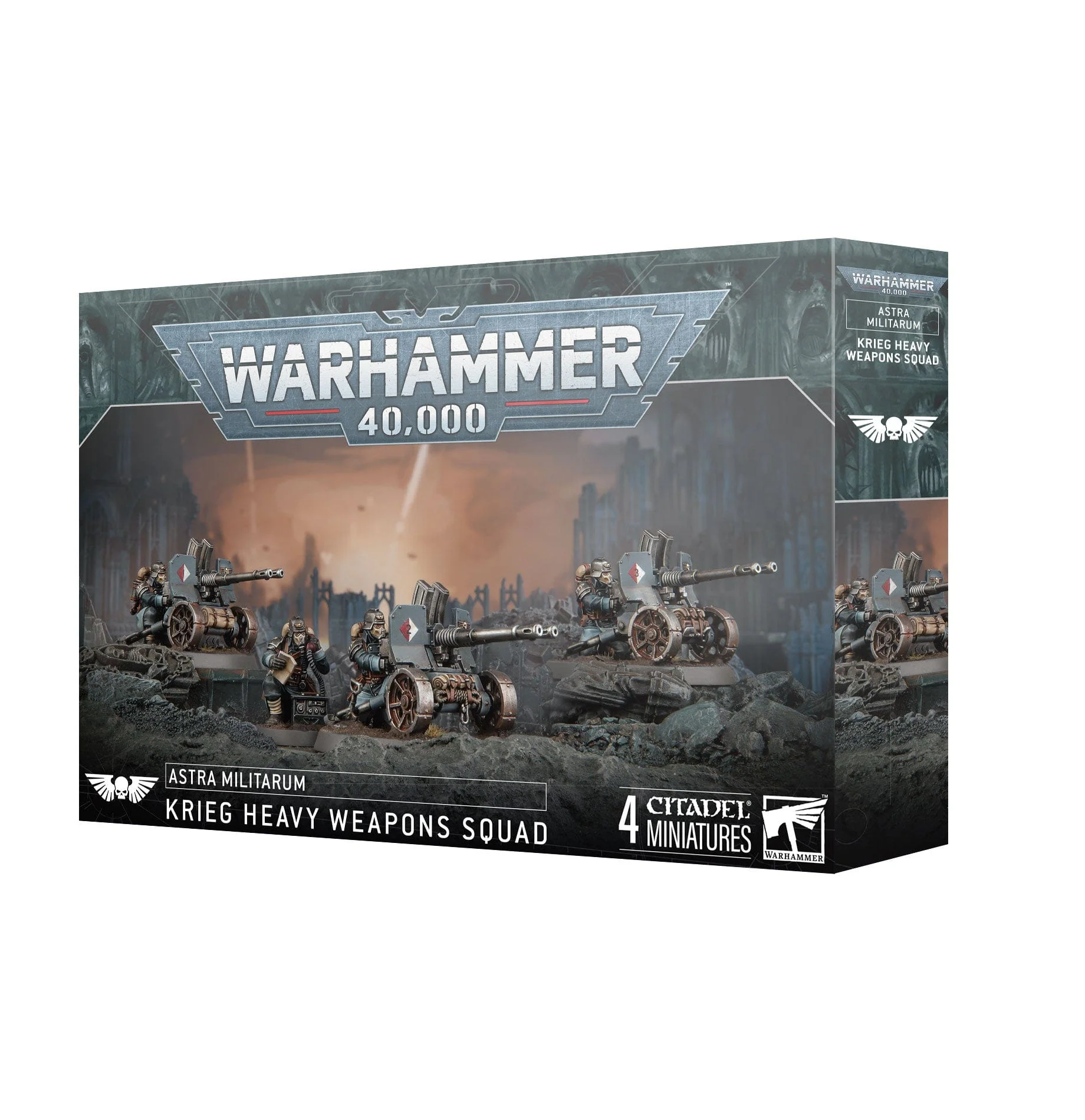 Astra Militarum Death Korps of Krieg Heavy Weapons Squad