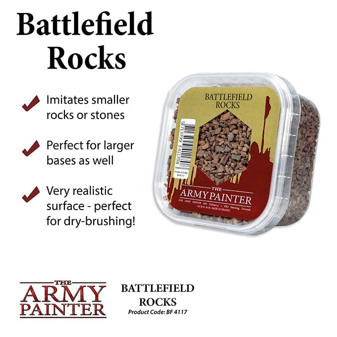 Battlefields Basing: Battlefield Rocks