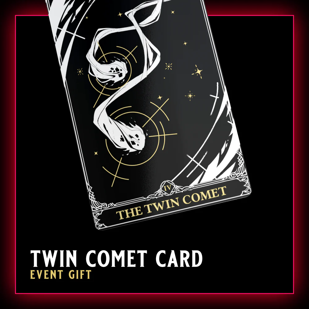 Blackfrost 2025 Twin Comet Card