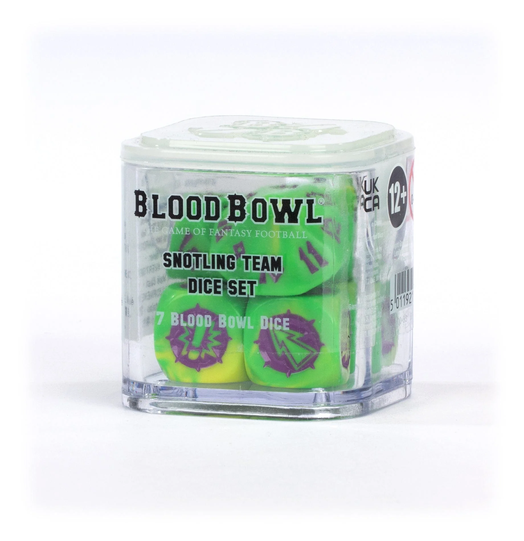 Blood bowl Snotling Team Dice set