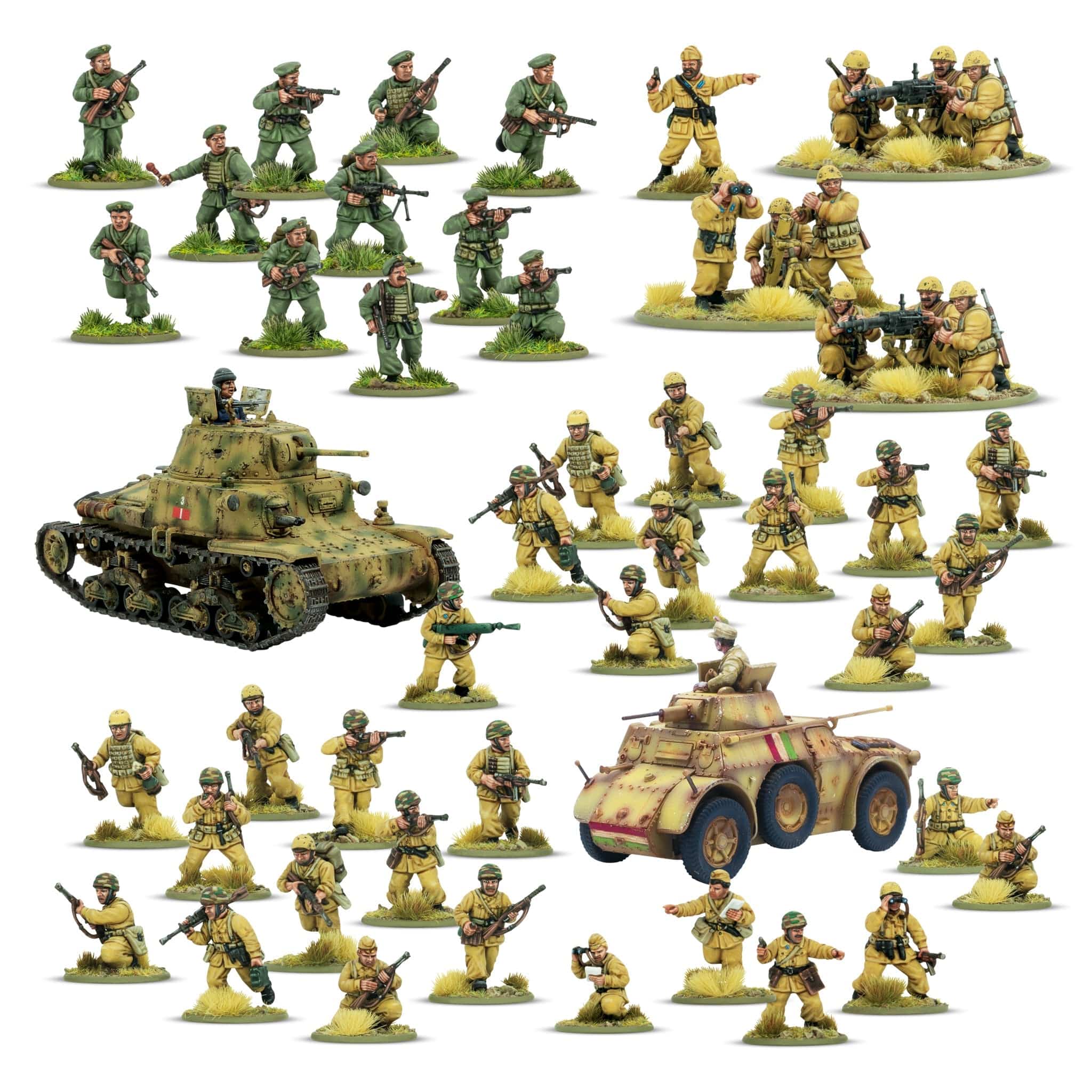Bolt Action 3ed - Lions of the Folgore - Italian Paracadutisti starter army