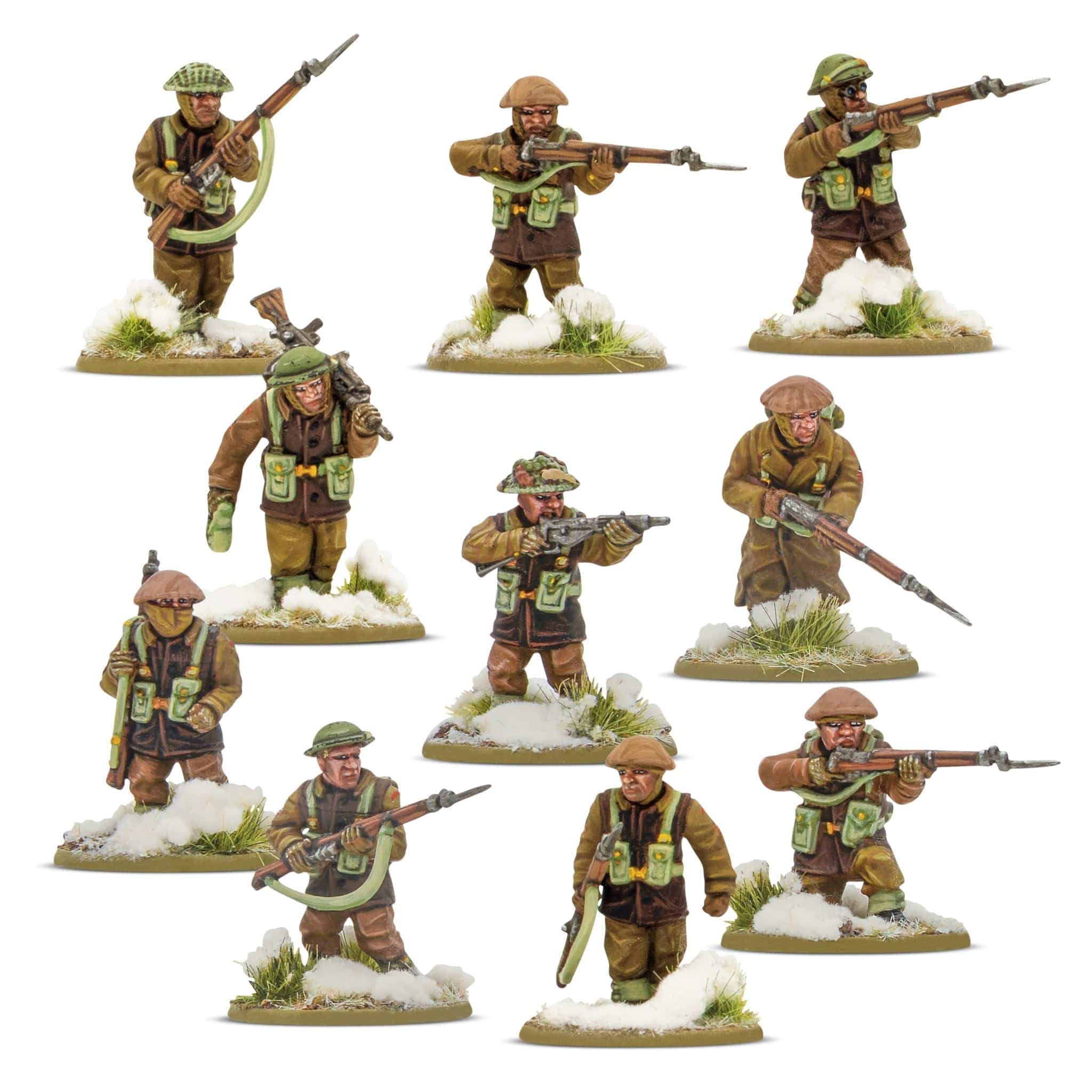 Bolt Action 3ed - British & Canadian Infantry Platoon (Winter) - Image 2