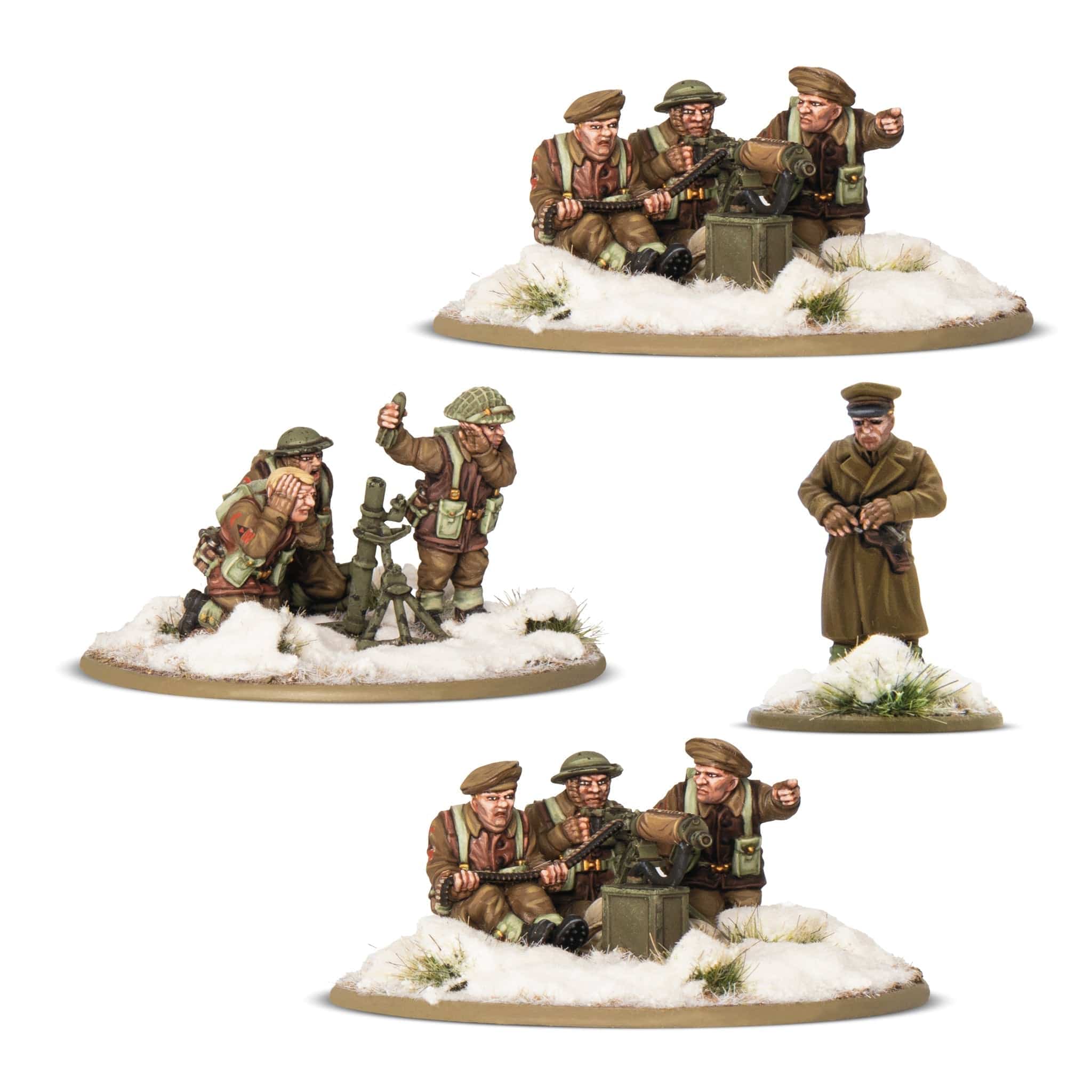 Bolt Action British & Canadian Heavy Weapons Platoon